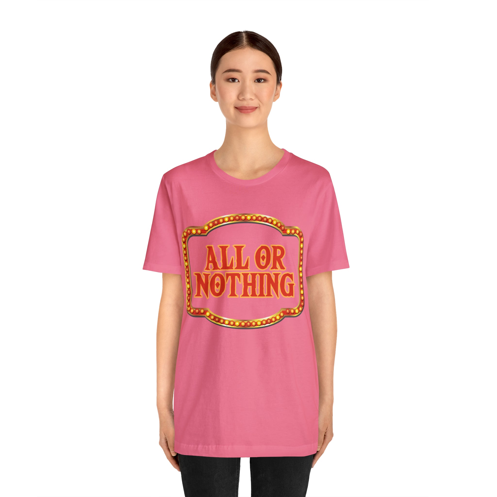 All or Nothing Day Shirt 2 | Poker Casino Unisex T-Shirt