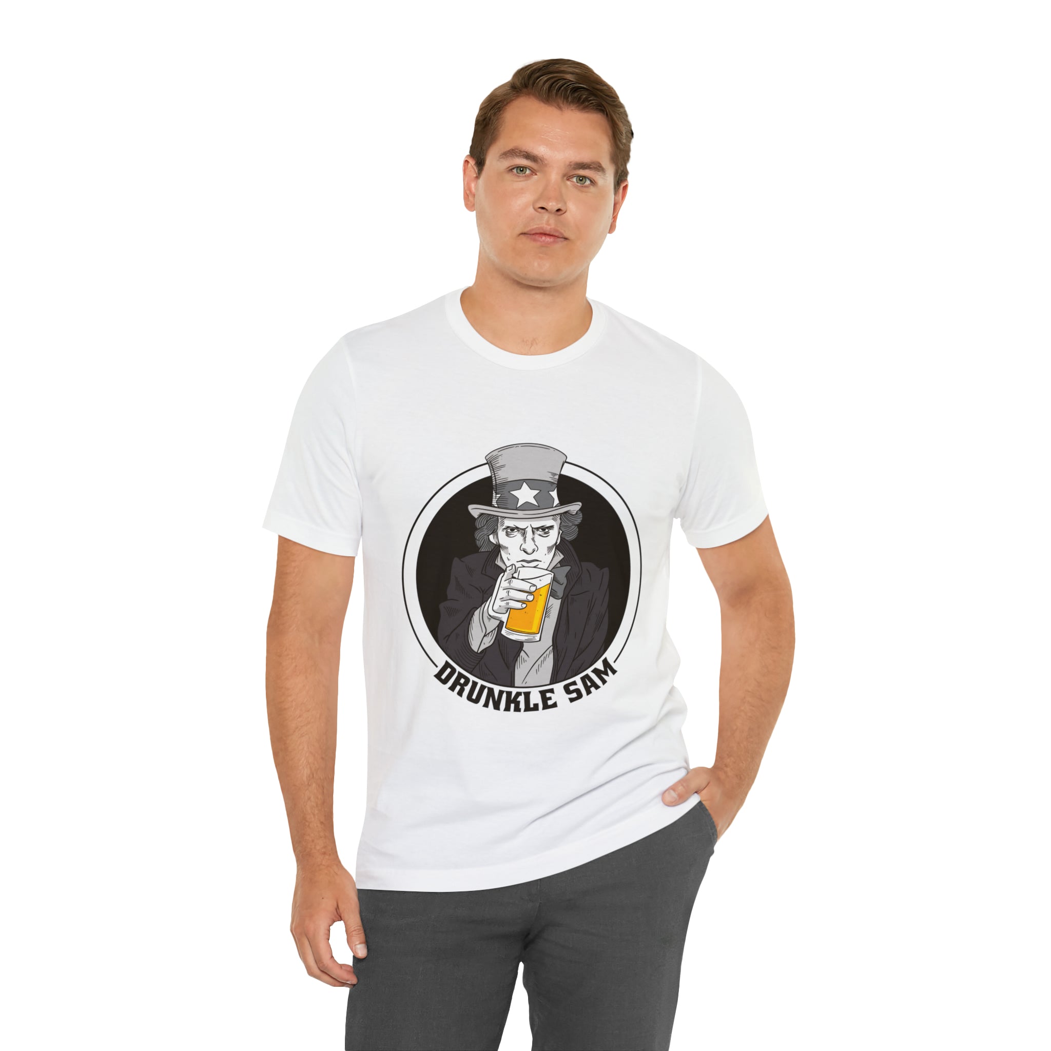 Drunkle Sam Beer Shirt | Drink Beer Unisex T-Shirt