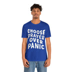 Prayer Over Panic Unisex Shirt | Religious Shirt for Prayers