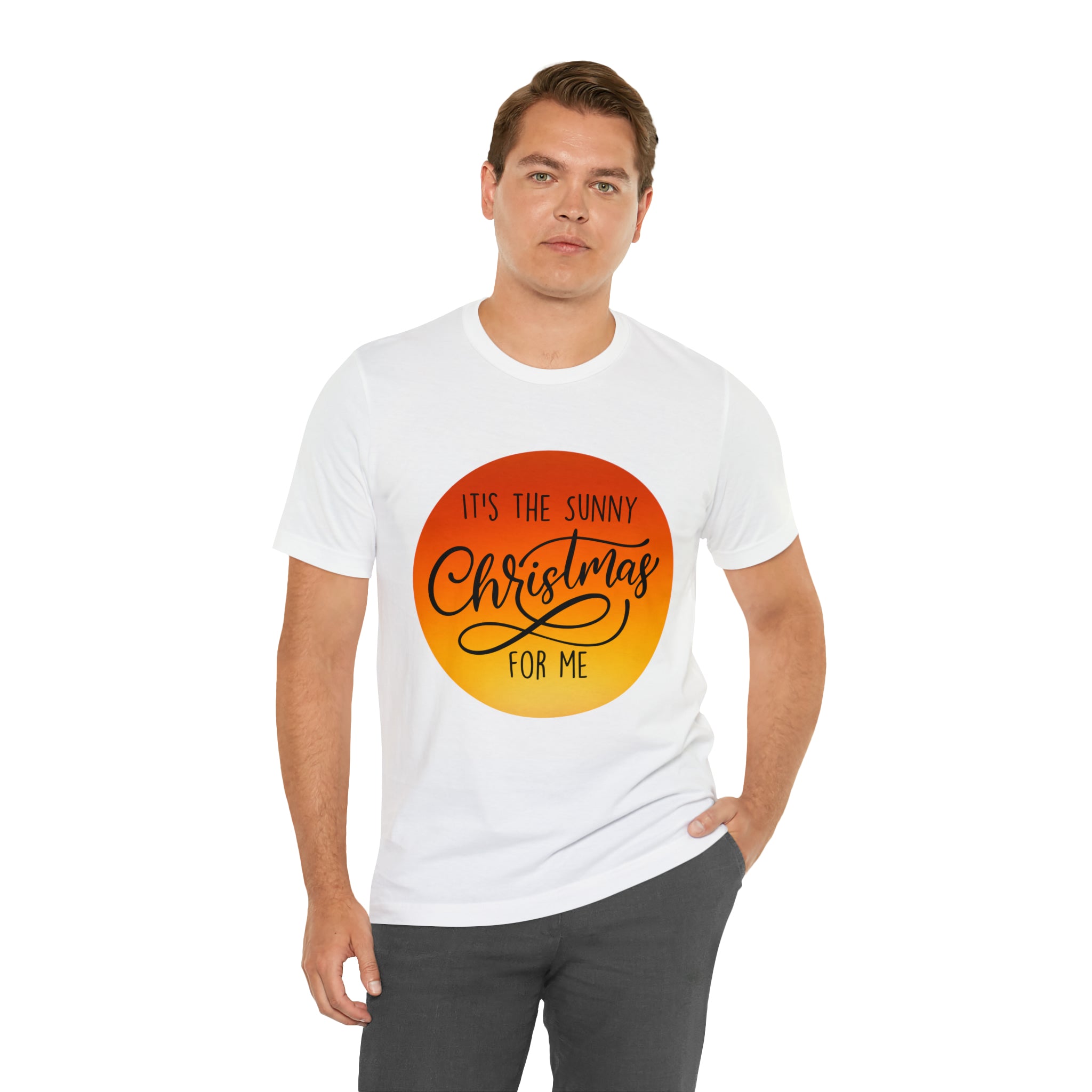 Christmas in July Orange Shirt | Christmas in July Statement T-Shirt
