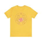 Cancer Crab Zodiac Graphics Shirt | Zodiac Sign Statement T-Shirt