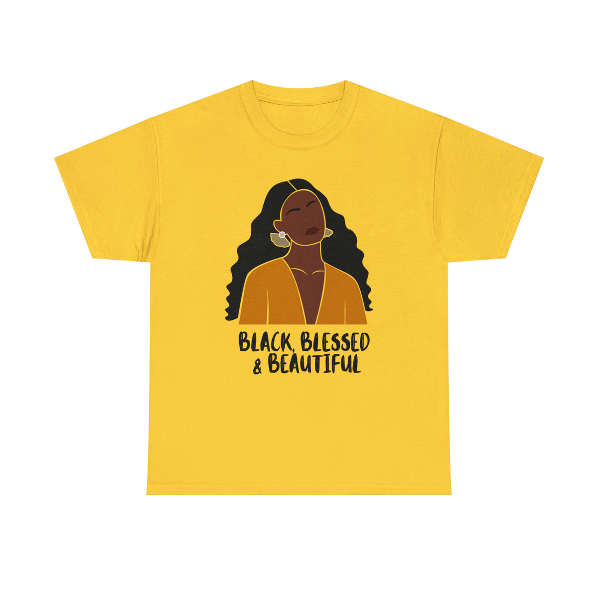 Black, Blessed & Beautiful Shirt | Empowered & Beautiful Cotton T-shirt