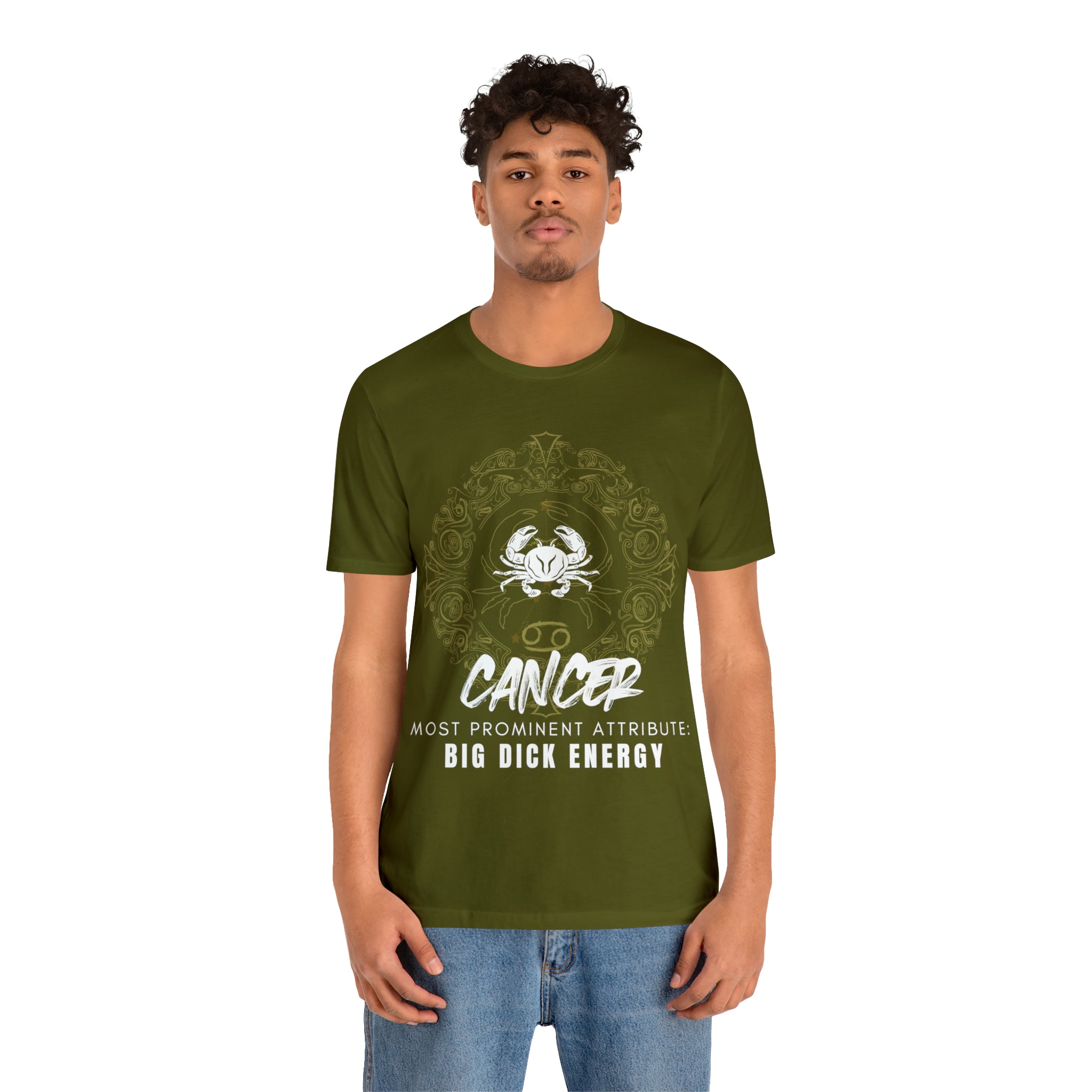 Cancer Zodiac Big Dick Energy Shirt | Zodiac Sign Statement T-Shirt