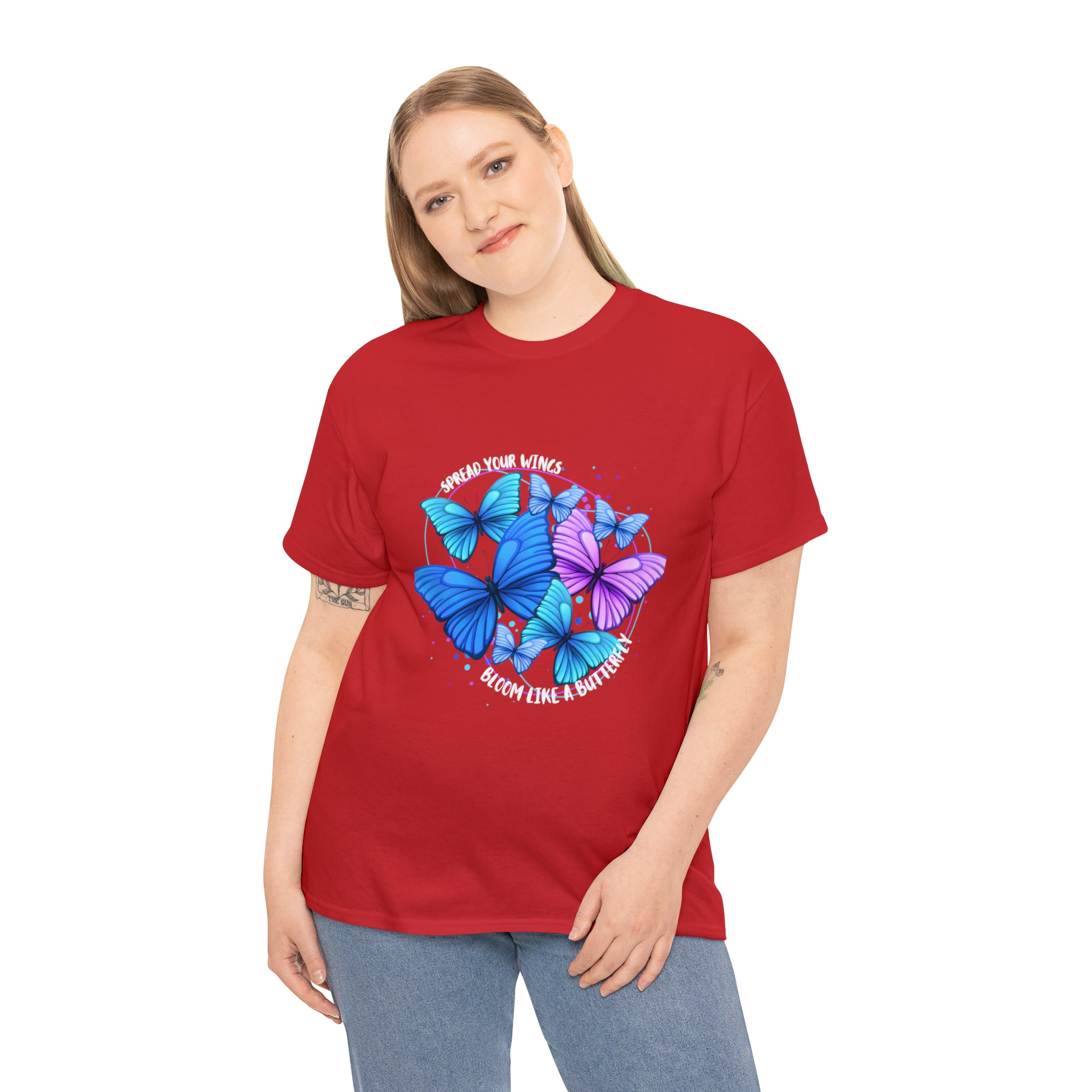 Spread Your Wings Bloom Like A Butterfly | Metamorphosis in Motion Tee