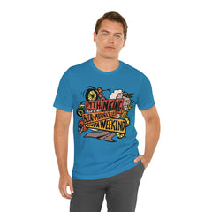 Beer and Motorcycle Shirt | Drink Beer Unisex T-Shirt