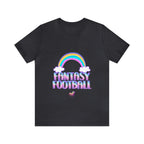 Cute Fantasy Football Shirt | Pink Cute Fantasy Football Unisex T-Shirt