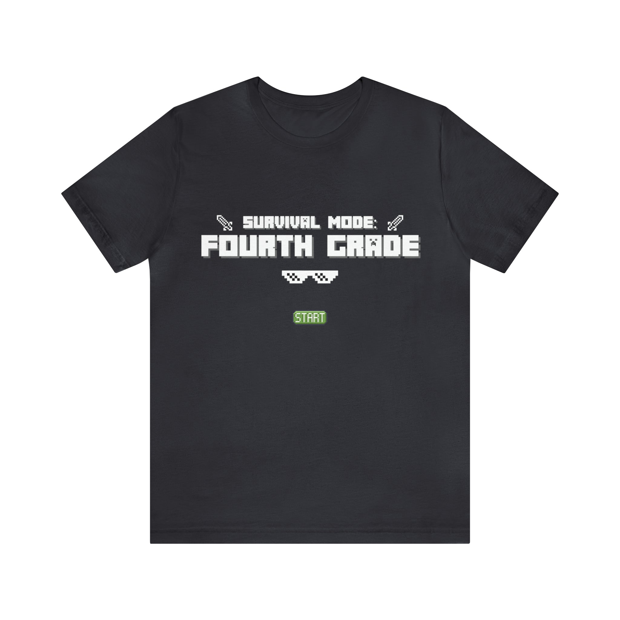 Fourth Grade Survival Mode | Minecraft Unisex T-Shirt