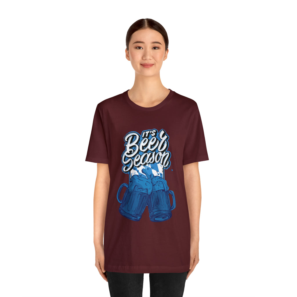 Beer Season Blue Shirt | Drink Beer Unisex T-Shirt