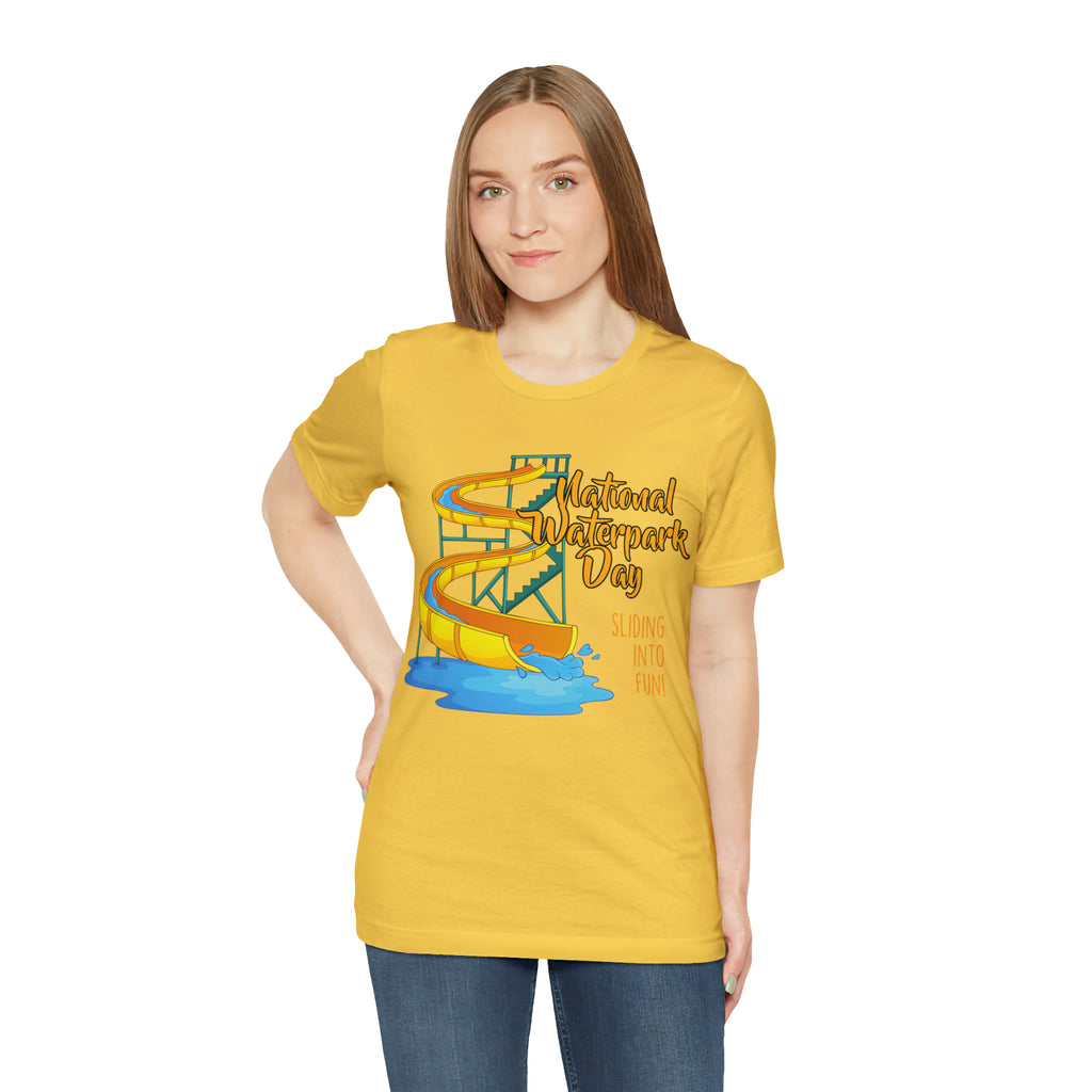 National Waterpark Day Shirt | Waterpark Slide Unisex T-Shirt