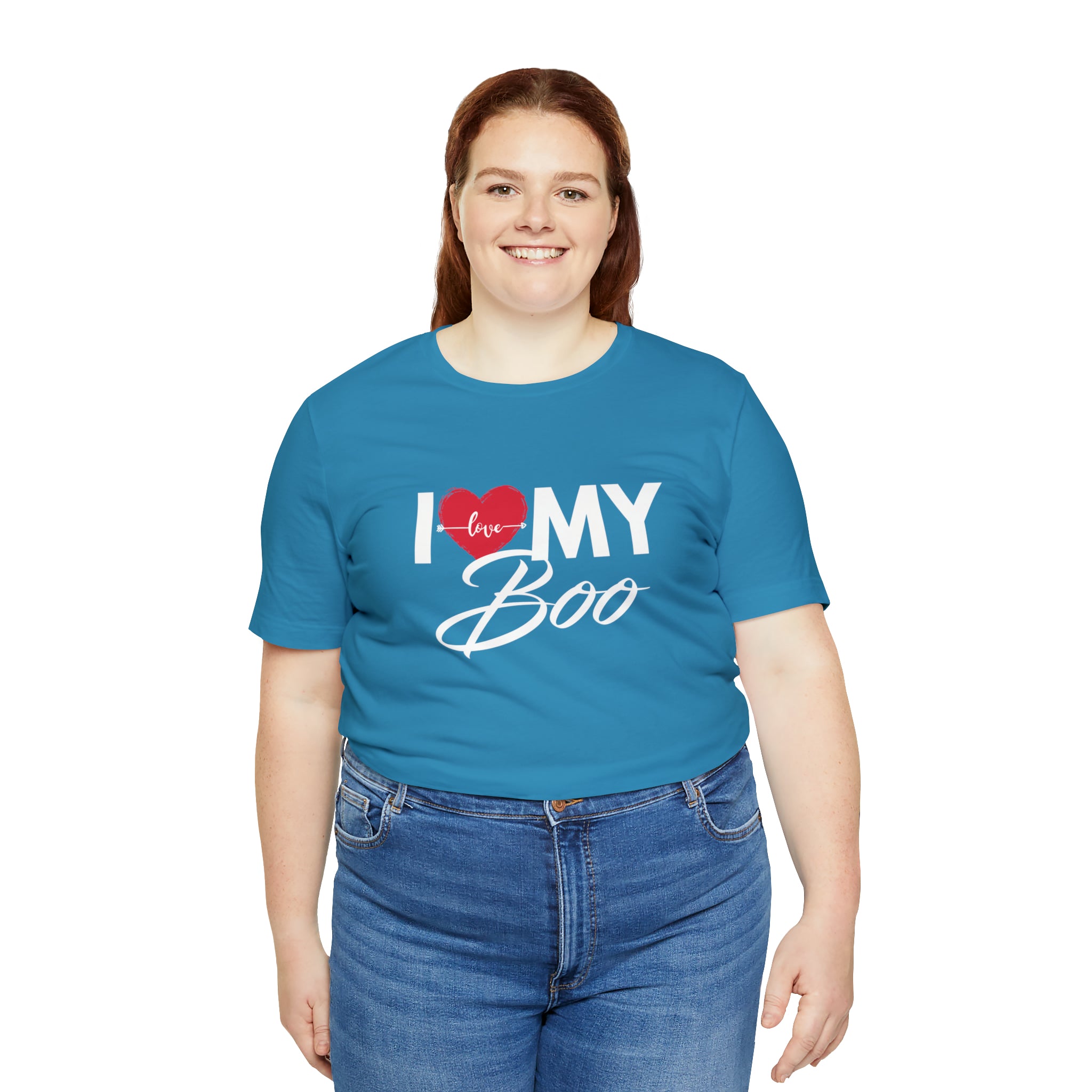 I Love My Boo Shirt | Couple Love T-Shirt, Pair Girlfriend Boyfriend Matching Shirt