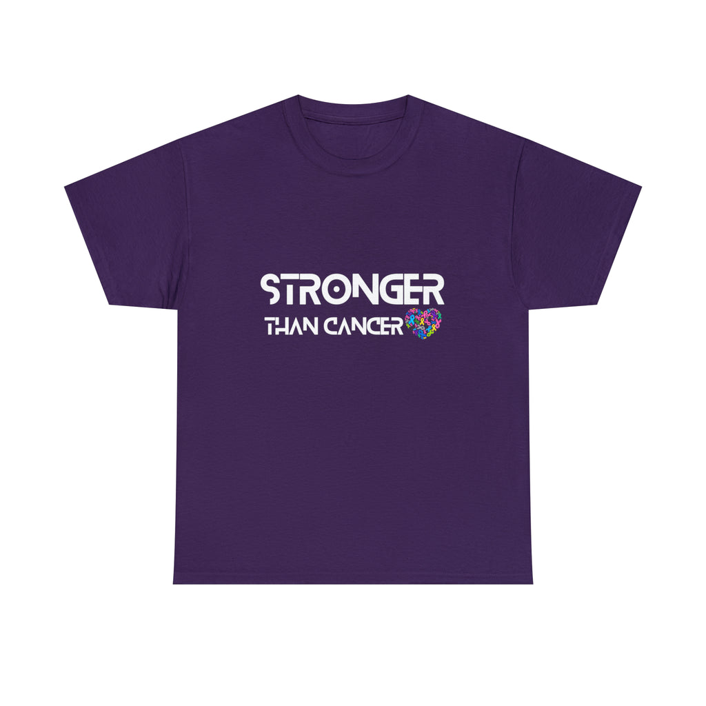 Stronger Than Cancer Shirt | Cancer Warrior Support Unisex T-Shirt