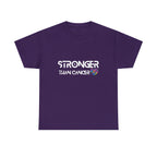 Stronger Than Cancer Shirt | Cancer Warrior Support Unisex T-Shirt