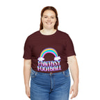 Cute Fantasy Football Shirt | Pink Cute Fantasy Football Unisex T-Shirt