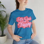 Slaying in Fifth Grade Shirt | Pink School Unisex T-Shirt