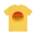 Christmas in July Orange Shirt | Christmas in July Statement T-Shirt