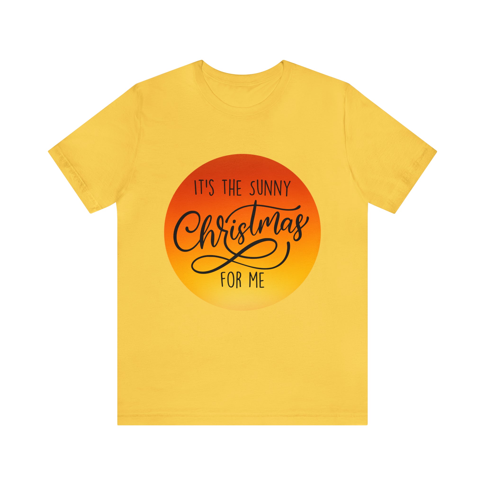 Christmas in July Orange Shirt | Christmas in July Statement T-Shirt