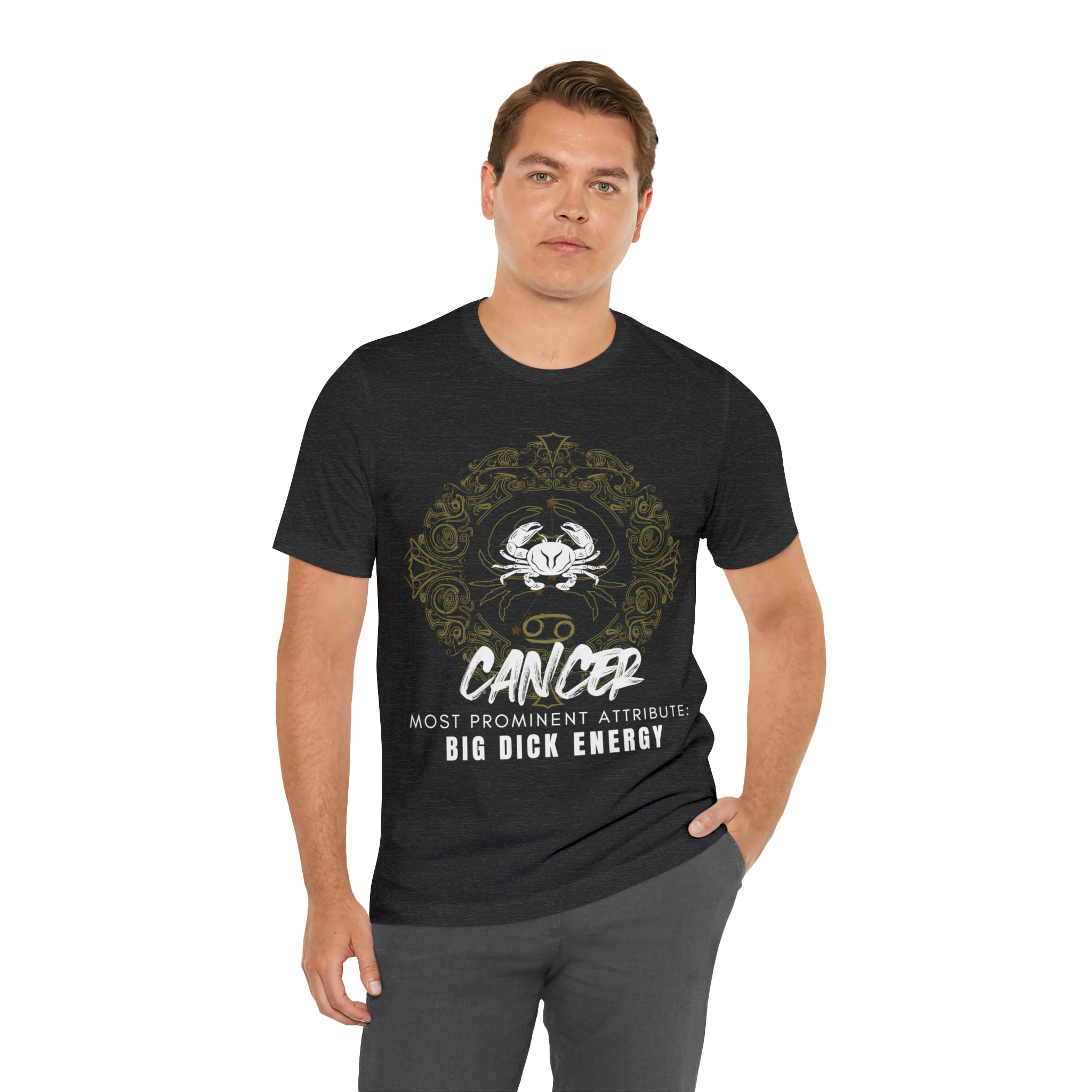 Cancer Zodiac Big Dick Energy Shirt | Zodiac Sign Statement T-Shirt