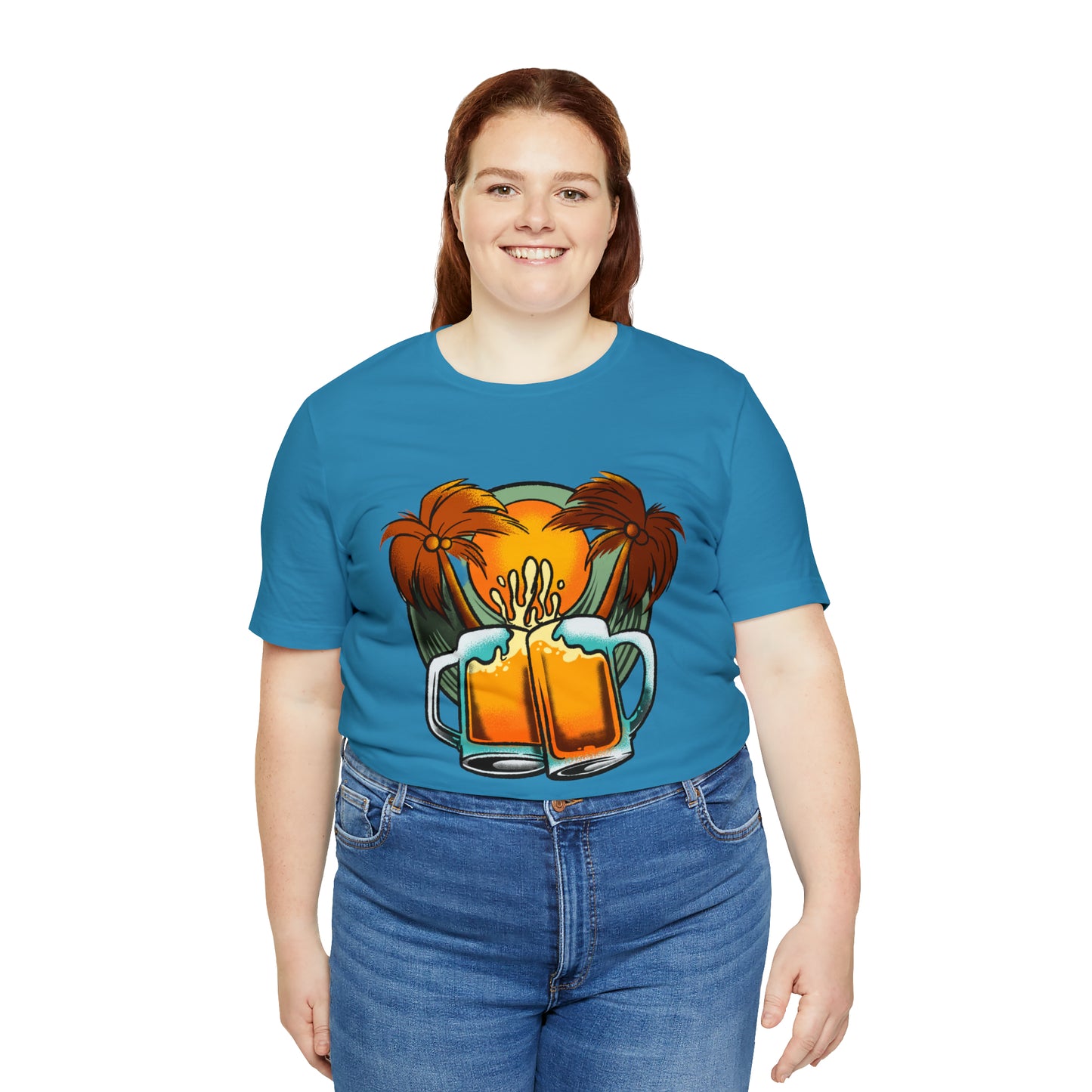 Beer Day Beach Day Shirt | Drink Beer Unisex T-Shirt