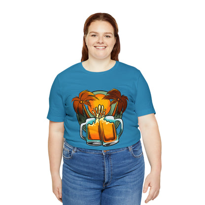 Beer Day Beach Day Shirt | Drink Beer Unisex T-Shirt