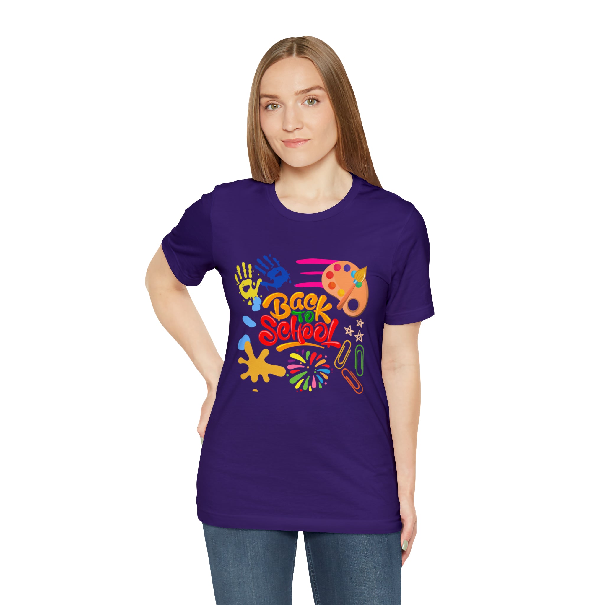 Back to School Colorful Shirt | Back to School Unisex T-Shirt