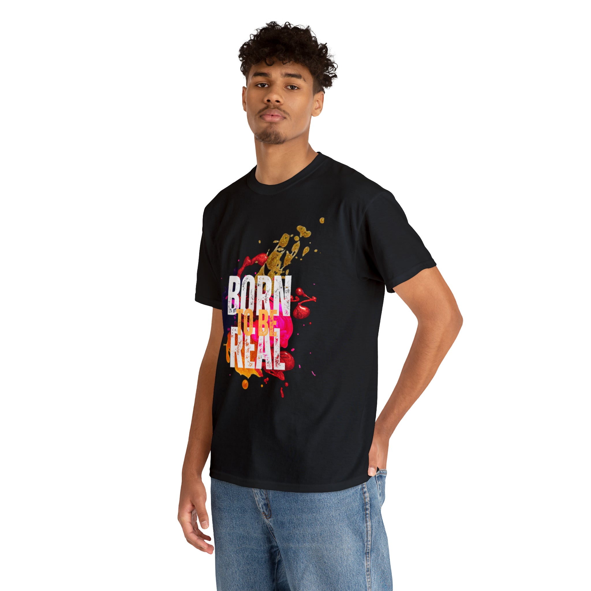 Born To Be Real  | Genuine Spirit Unisex Statement Tee