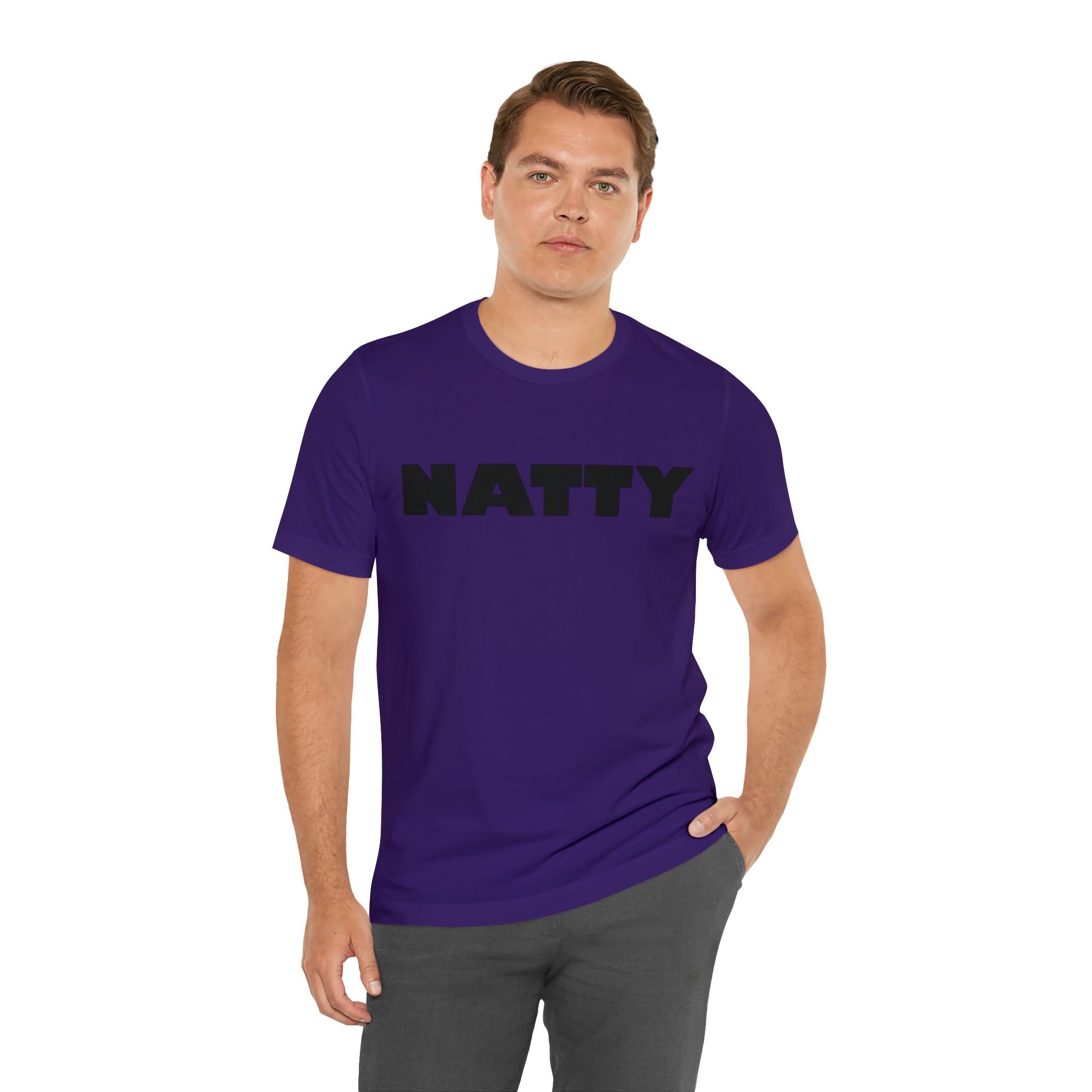 Natty Natural Gym T-Shirt 4 | No Whey All Natural Gym Shirt