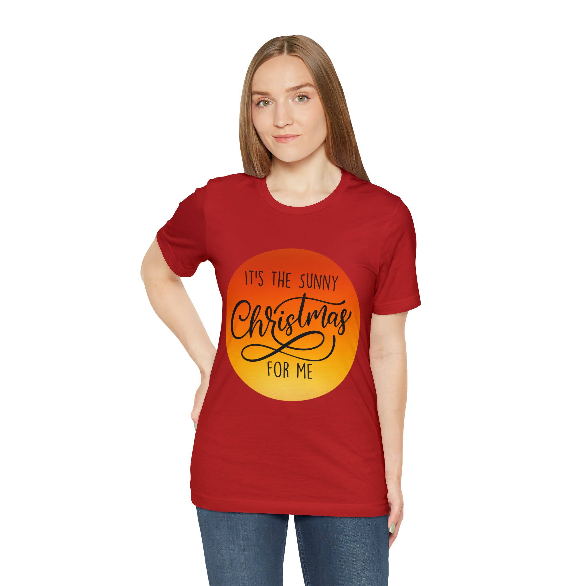 Christmas in July Orange Shirt | Christmas in July Statement T-Shirt