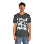 Prayer Over Panic Unisex Shirt | Religious Shirt for Prayers