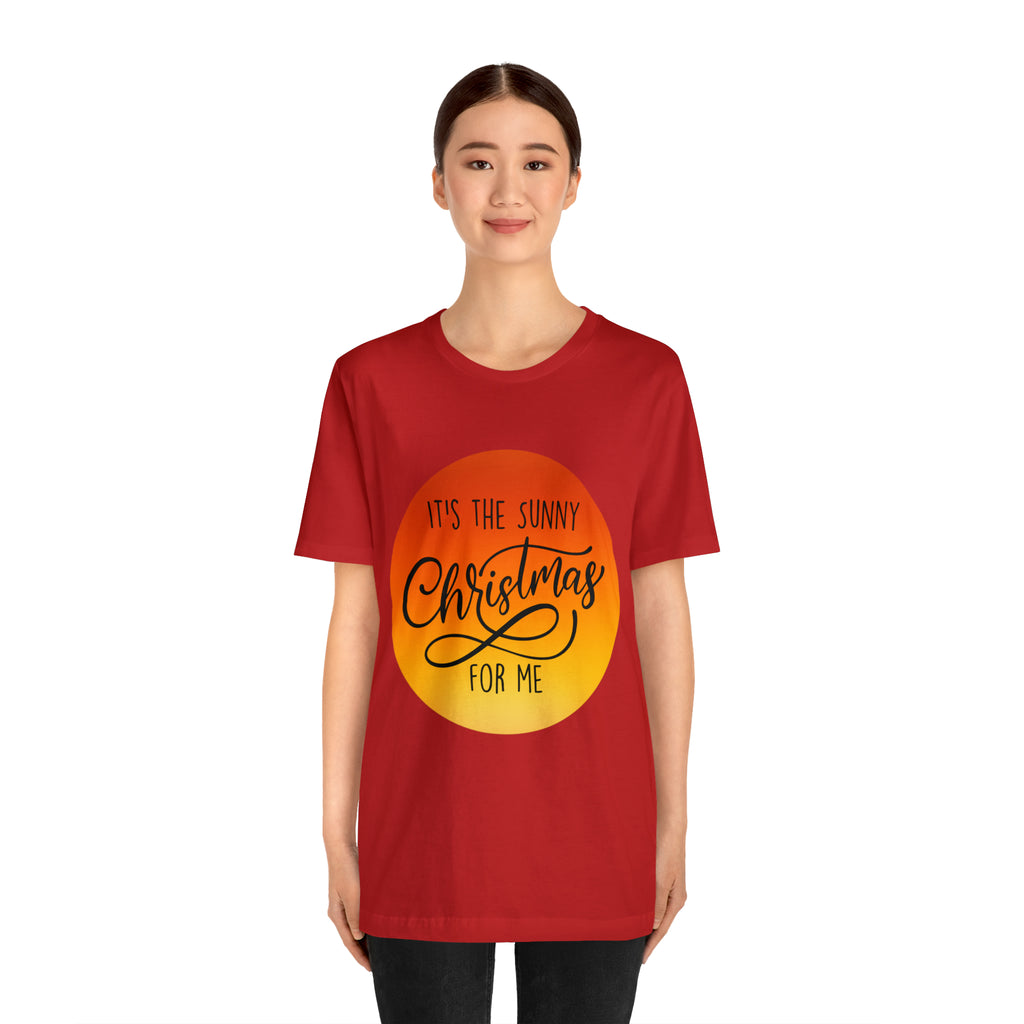 Christmas in July Orange Shirt | Christmas in July Statement T-Shirt