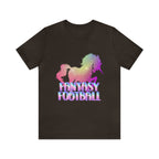 Fantasy Football Pink Shirt | Unicorn Fantasy Football Unisex T-Shirt
