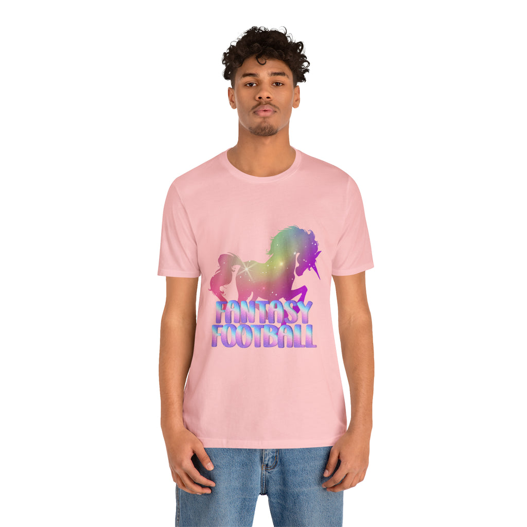 Fantasy Football Pink Shirt | Unicorn Fantasy Football Unisex T-Shirt