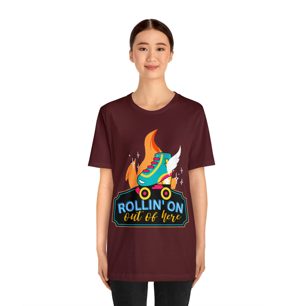 Rollin' On Shirt | Roller Skating Lover Unisex Tee