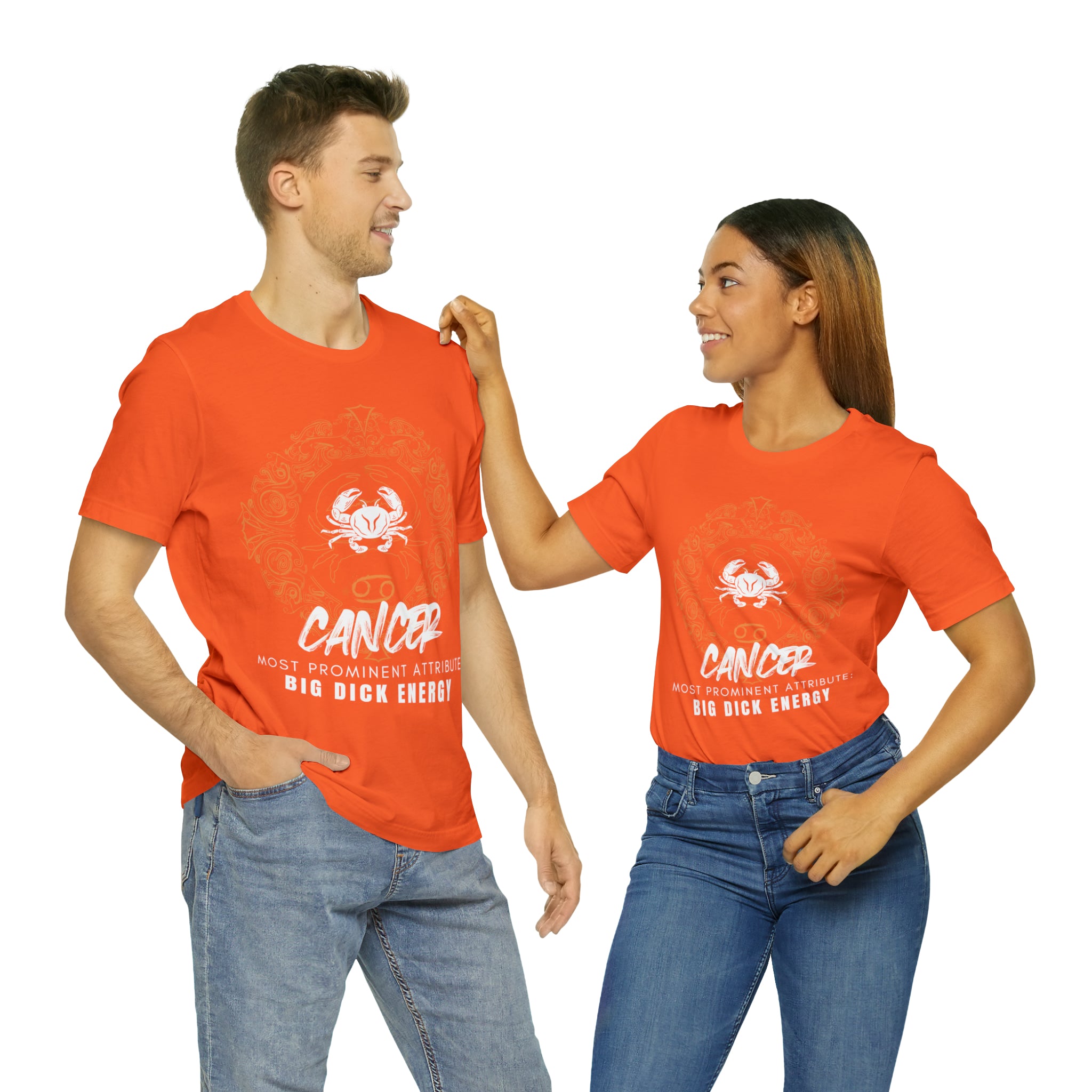 Cancer Zodiac Big Dick Energy Shirt | Zodiac Sign Statement T-Shirt