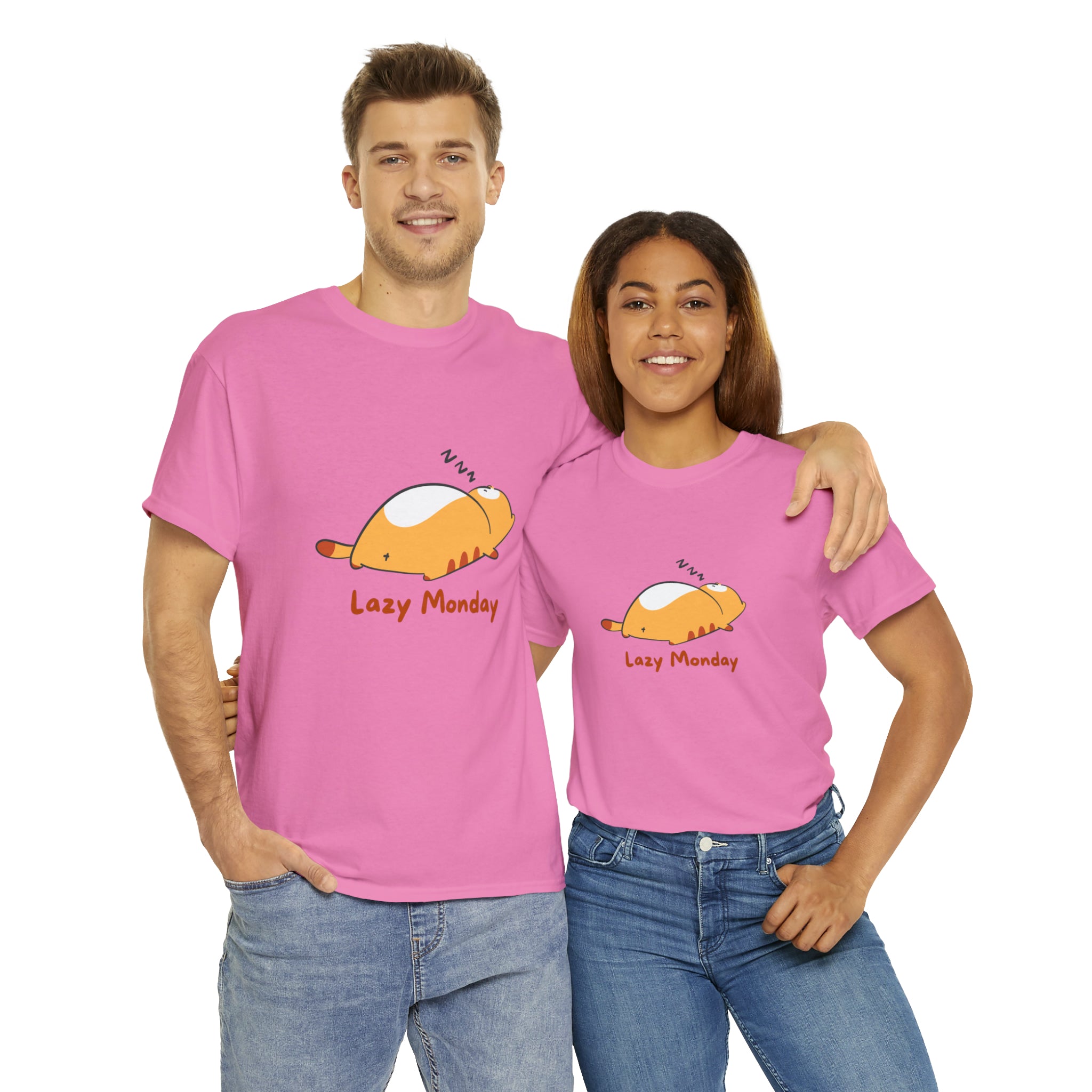 Lazy Monday Shirt | Cat Lover T-Shirt