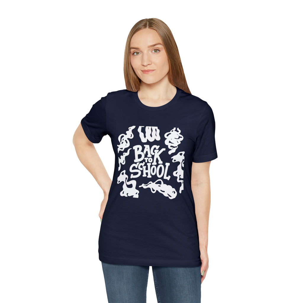 Back to School Ink Shirt | Black and White School Unisex T-Shirt