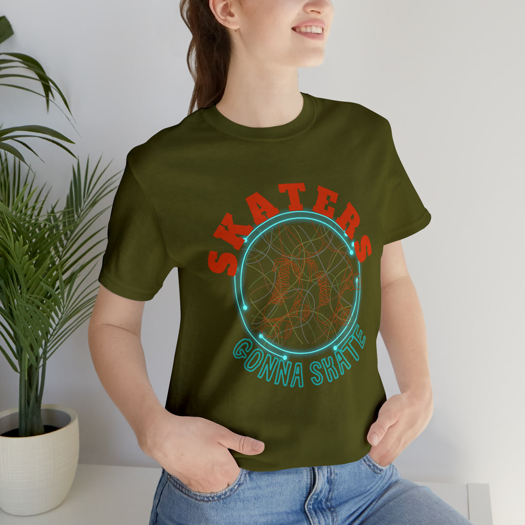 Skaters Gonna Skate Shirt | Roller Skating Lover Unisex Tee
