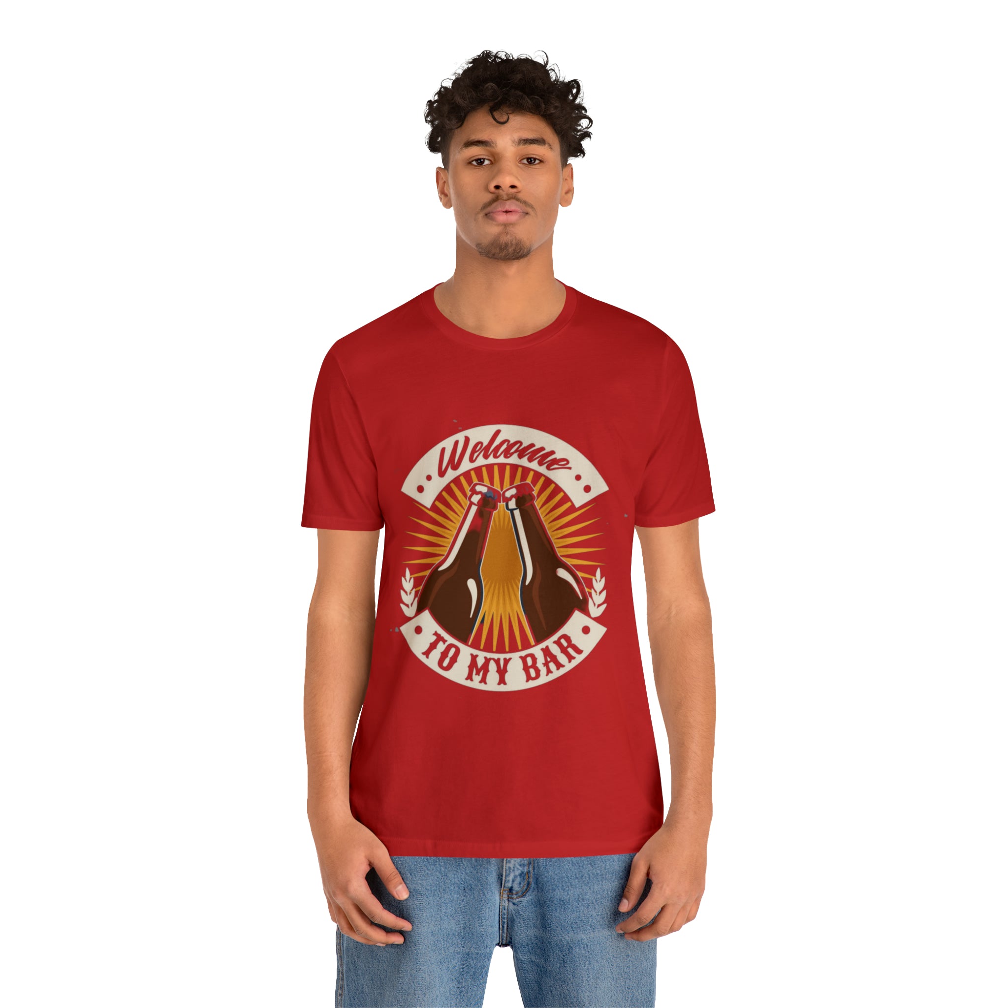 Welcome to my Bar Beer Shirt | Drink Beer Unisex T-Shirt
