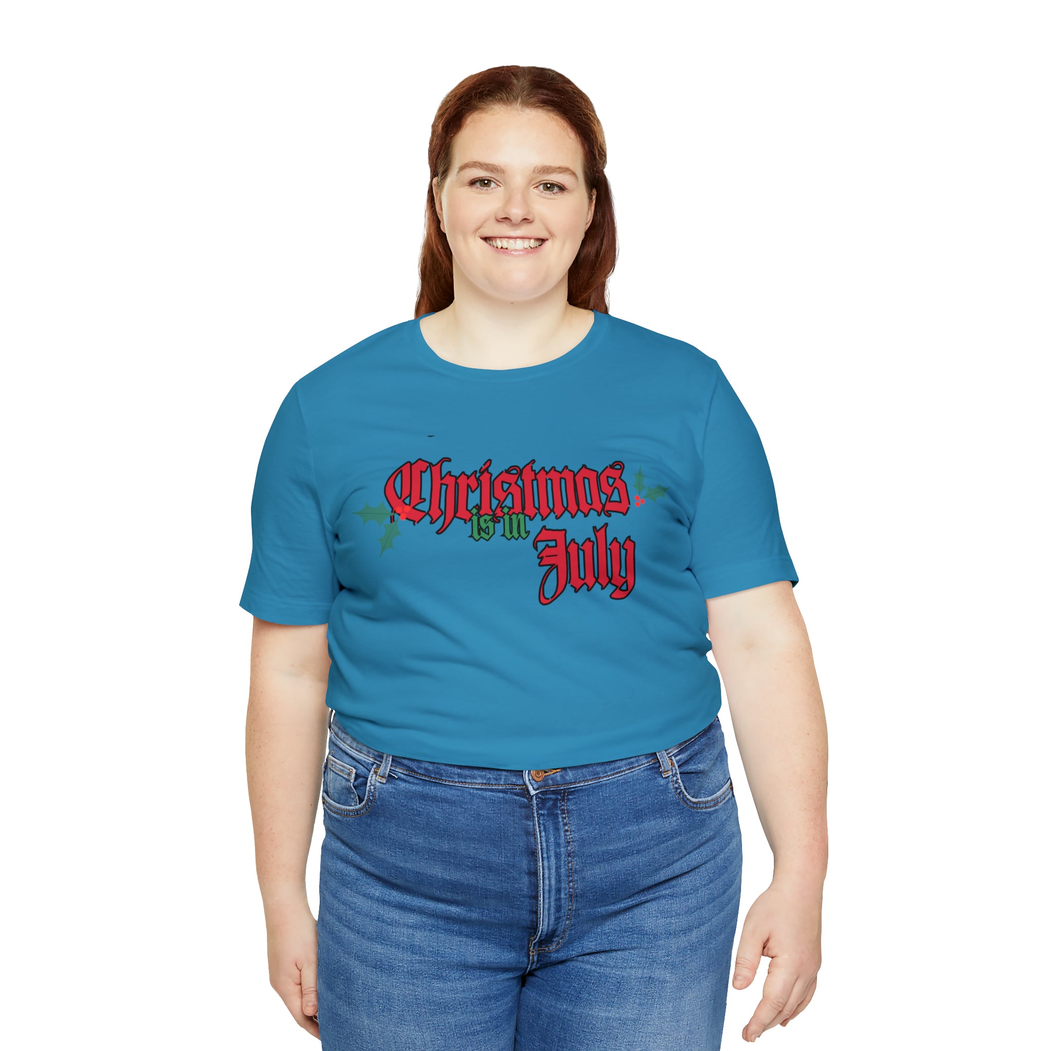 Christmas is in July Shirt | Christmas in July Statement T-Shirt