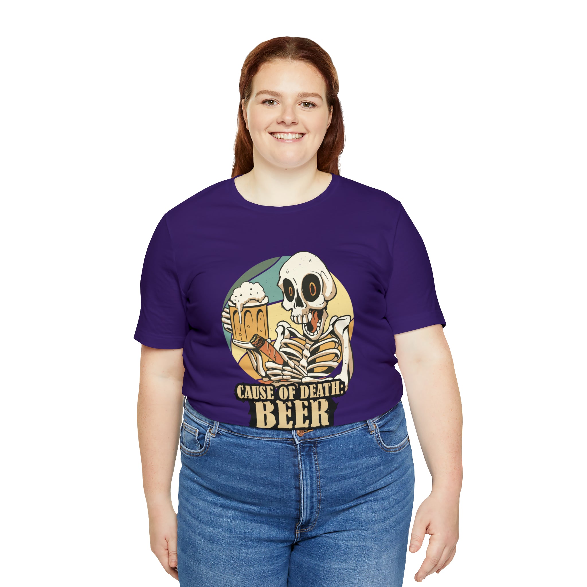 Beer Cause of Death Shirt | Drink Beer Unisex T-Shirt