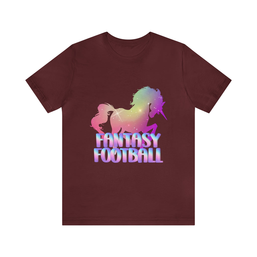 Fantasy Football Pink Shirt | Unicorn Fantasy Football Unisex T-Shirt