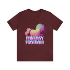 Fantasy Football Pink Shirt | Unicorn Fantasy Football Unisex T-Shirt