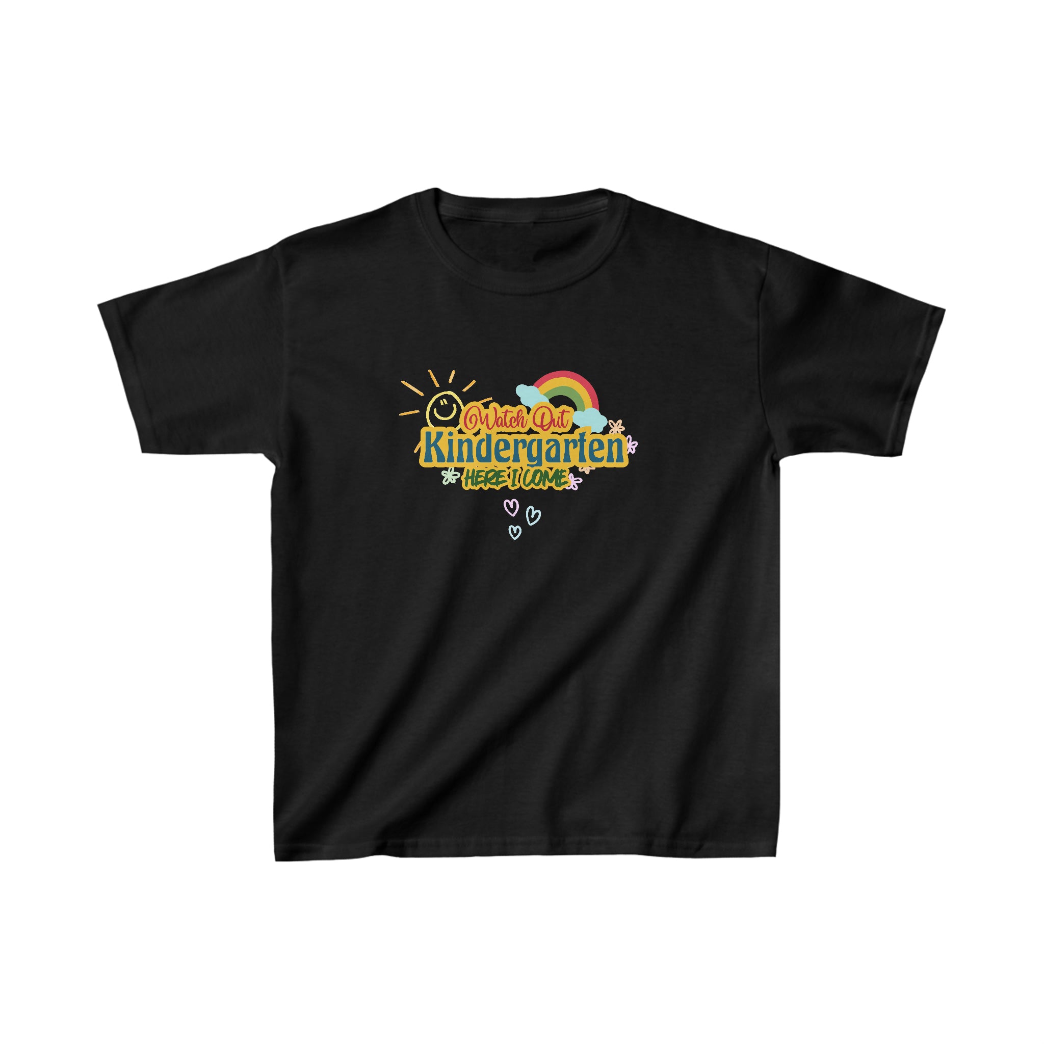 Watch Out Kindergarten Shirt | School Kids Heavy Cotton™ Tee