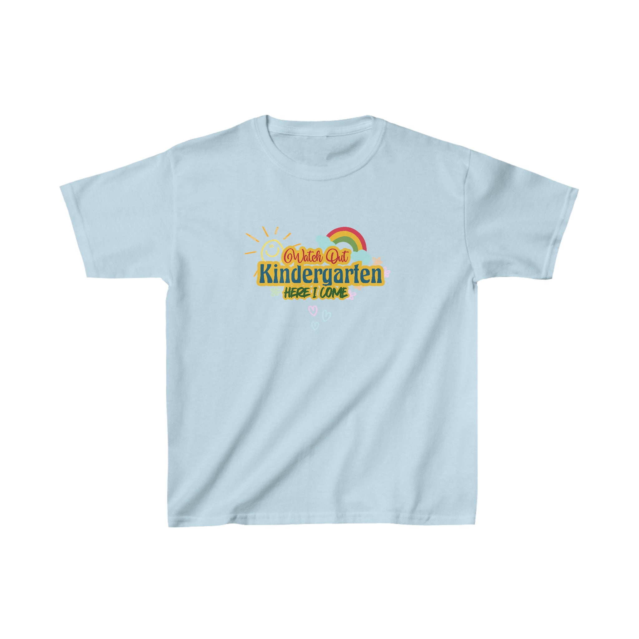Watch Out Kindergarten Shirt | School Kids Heavy Cotton™ Tee