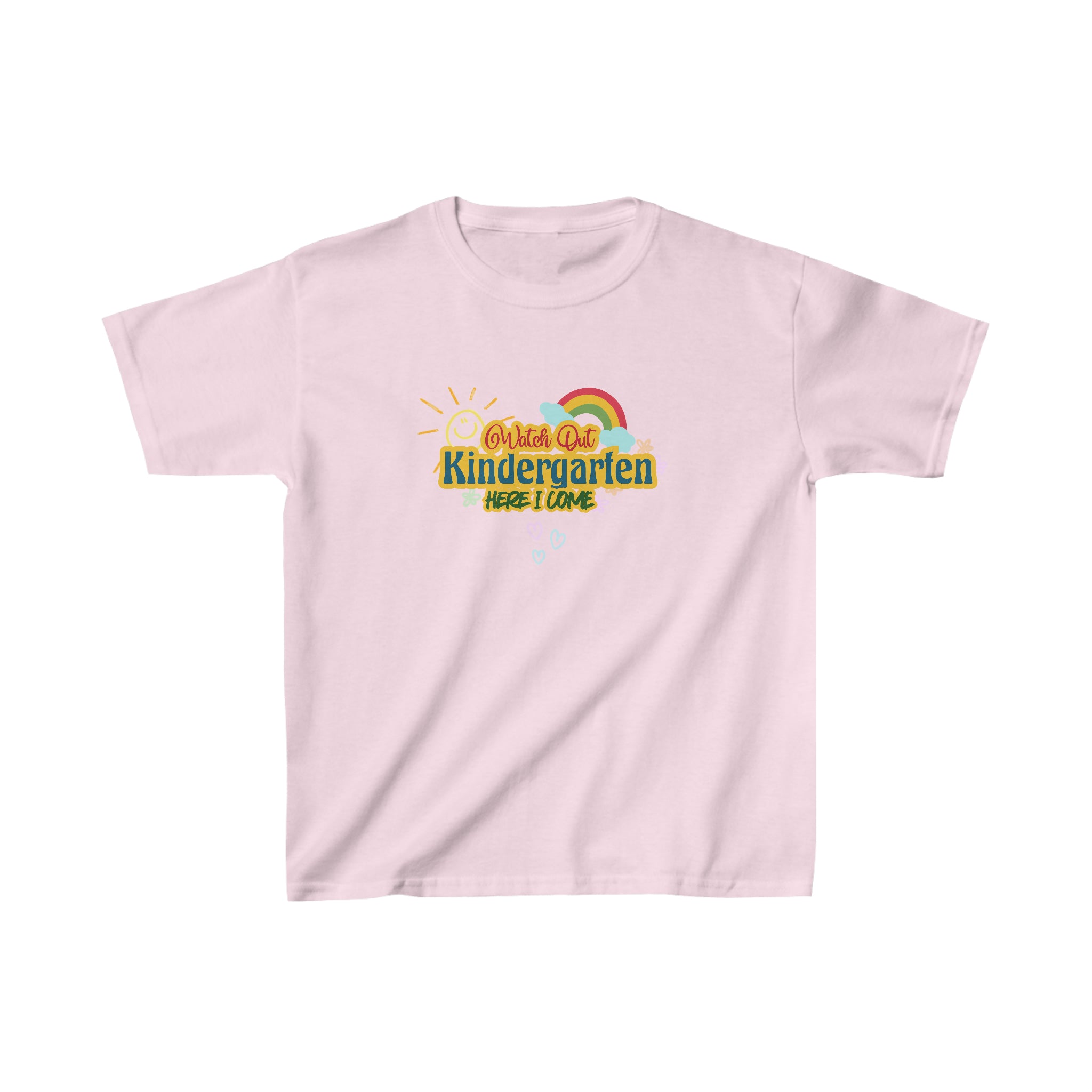 Watch Out Kindergarten Shirt | School Kids Heavy Cotton™ Tee