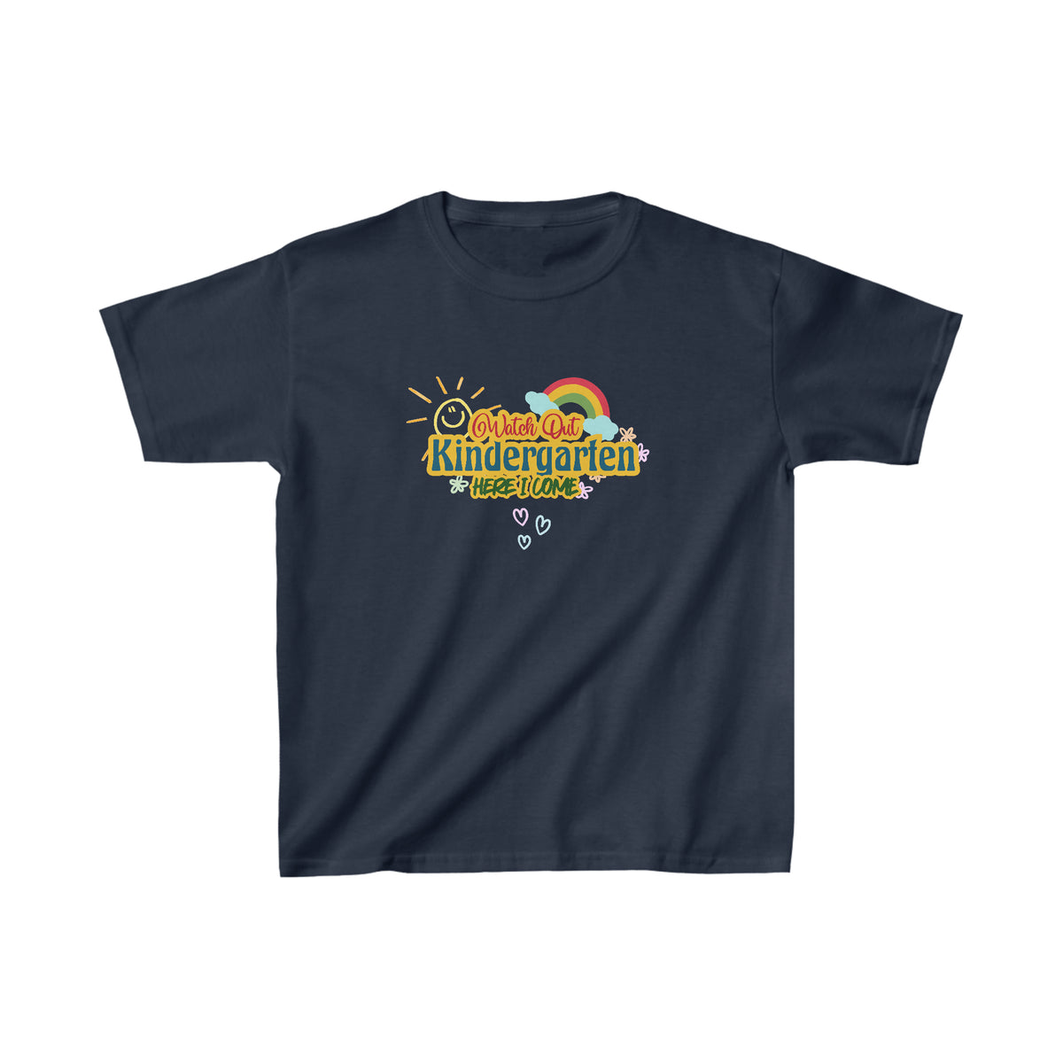 Watch Out Kindergarten Shirt | School Kids Heavy Cotton™ Tee