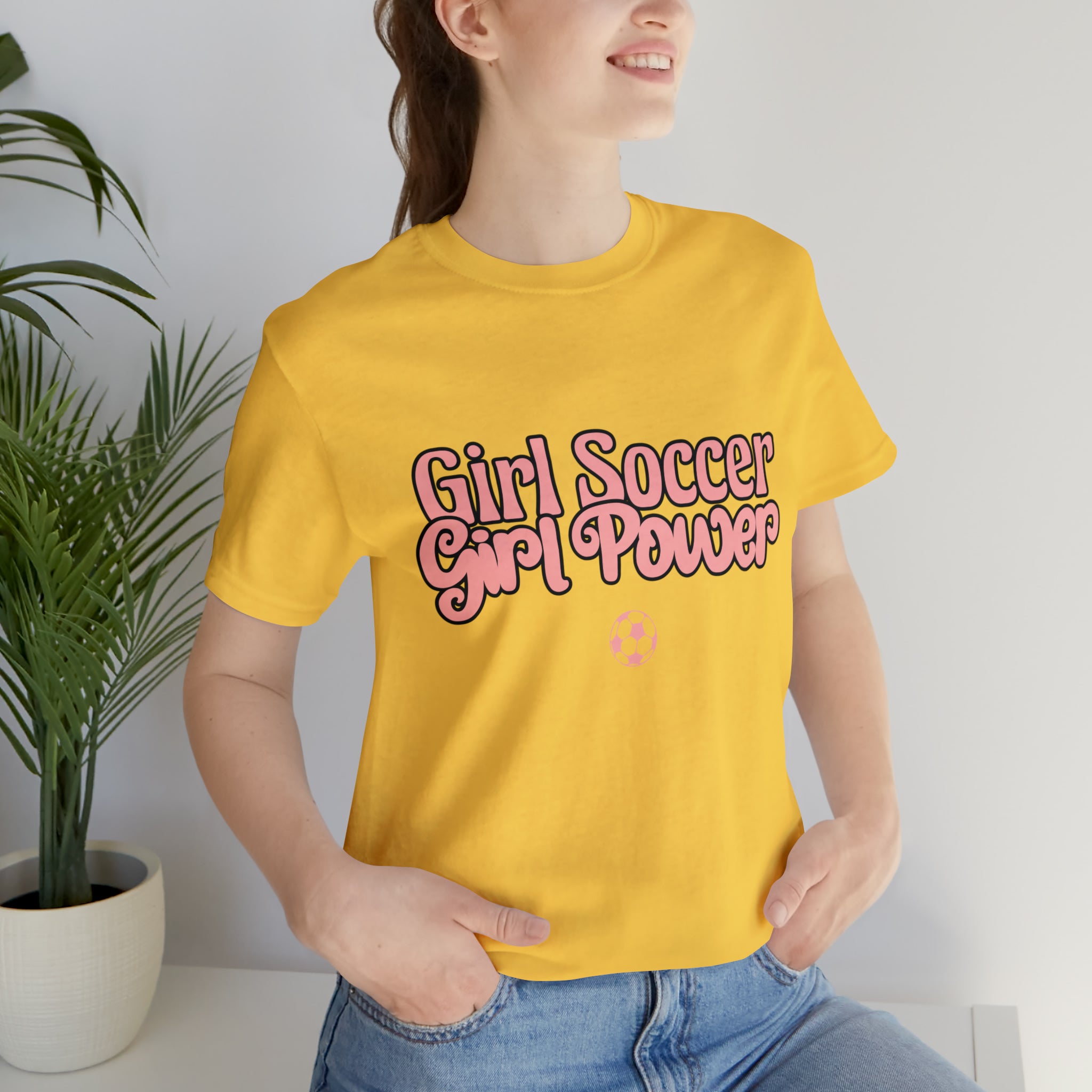 Girl Soccer Girl Power Shirt | Women Soccer T-Shirt
