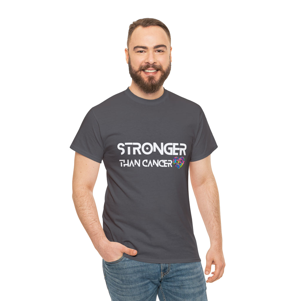 Stronger Than Cancer Shirt | Cancer Warrior Support Unisex T-Shirt