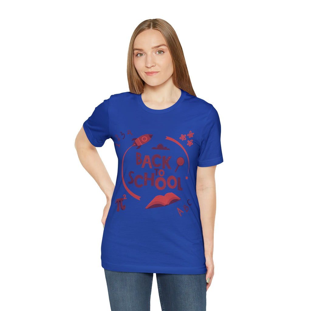 Back to School Subjects Shirt | Back to School Rocket Unisex T-Shirt