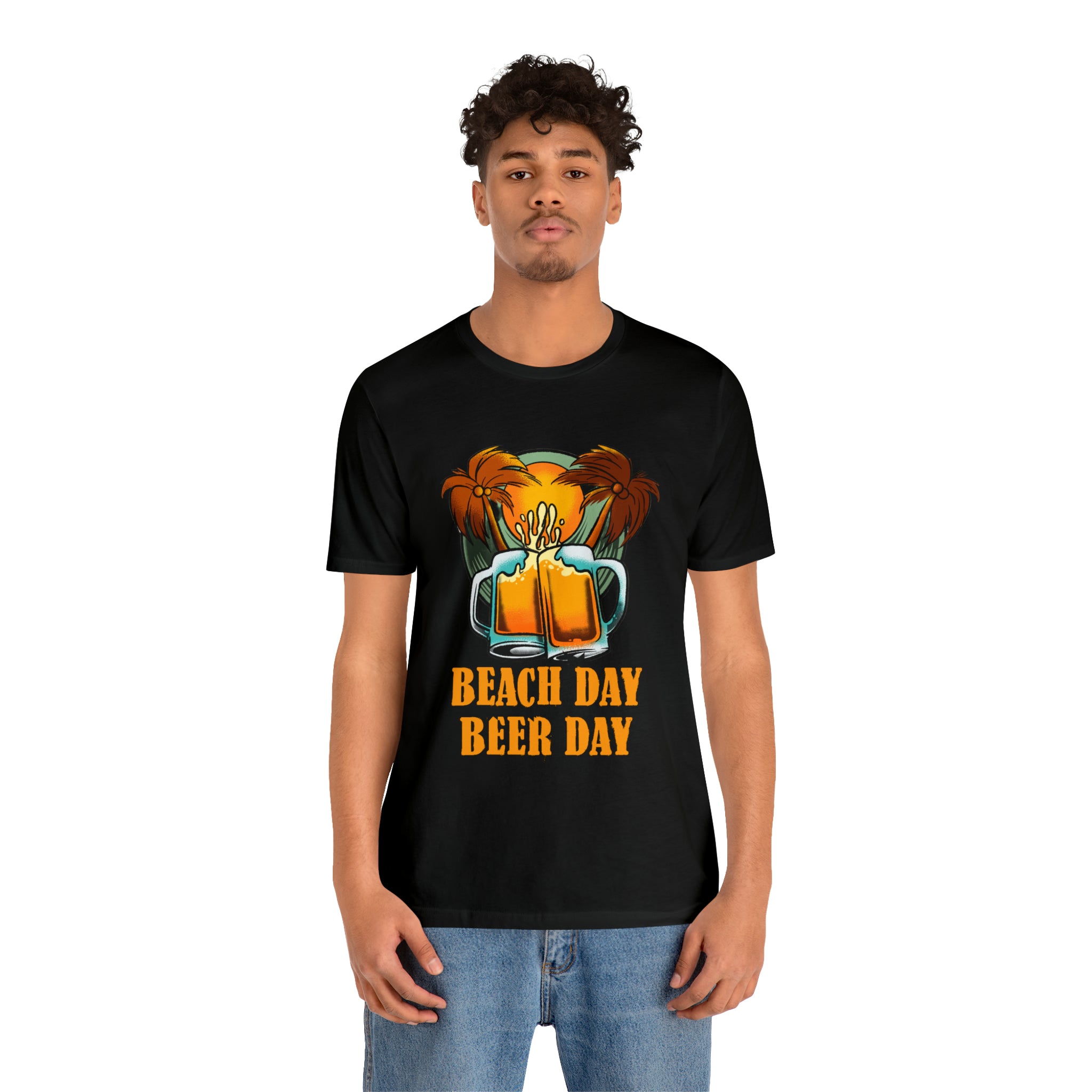 Beer Day Beach Day Shirt | Drink Beer Unisex T-Shirt