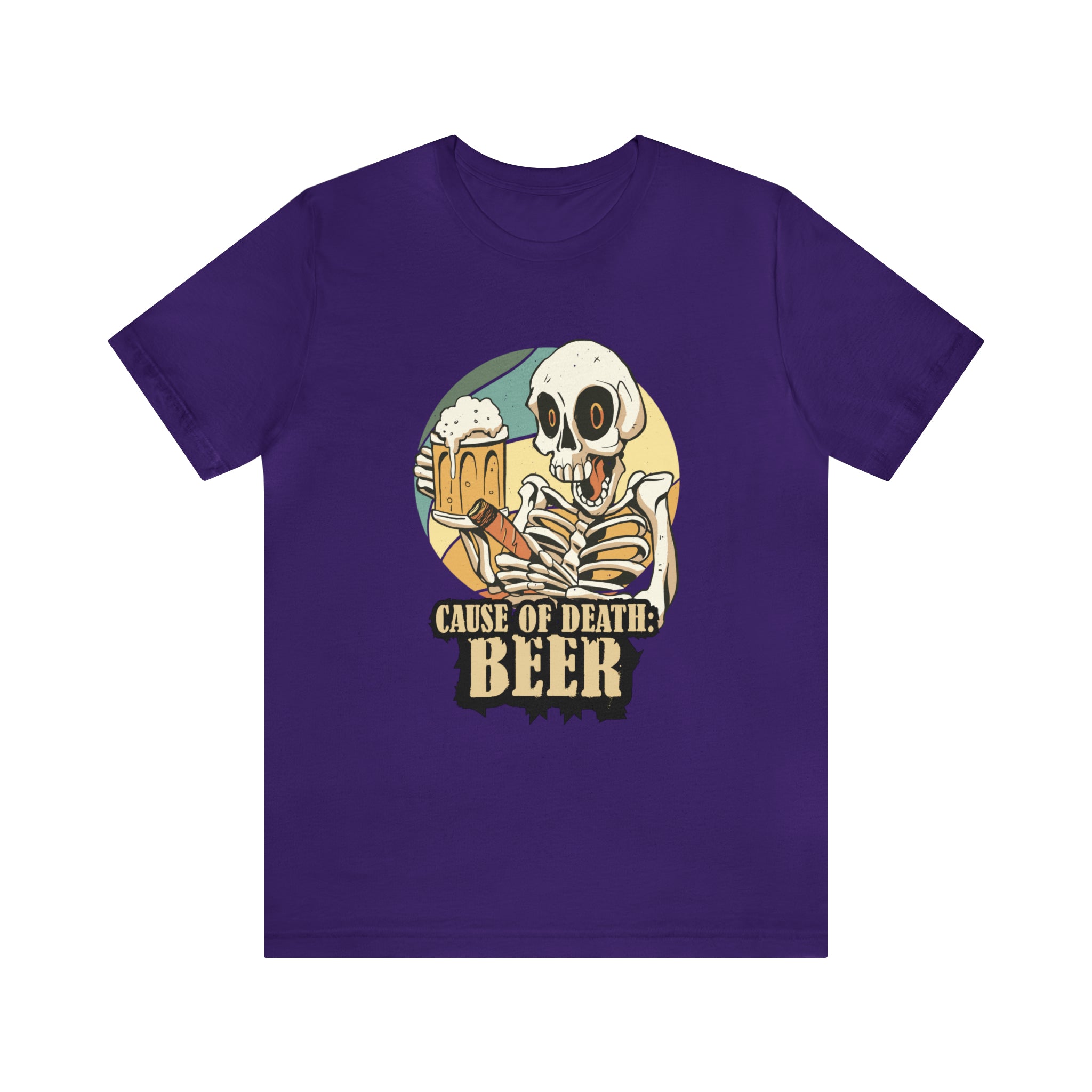 Beer Cause of Death Shirt | Drink Beer Unisex T-Shirt